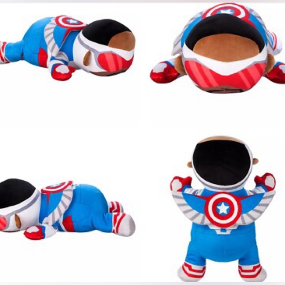 Disney Marvel Captain America Sam Wilson Giant 22” Cuddleez Plush NWT
